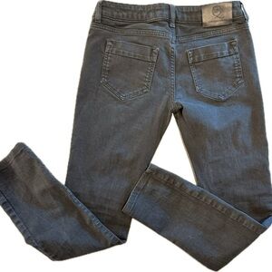 Alexander McQueen Low Waist Skinny Jeans Size 26 | Light Black | Made in Italy